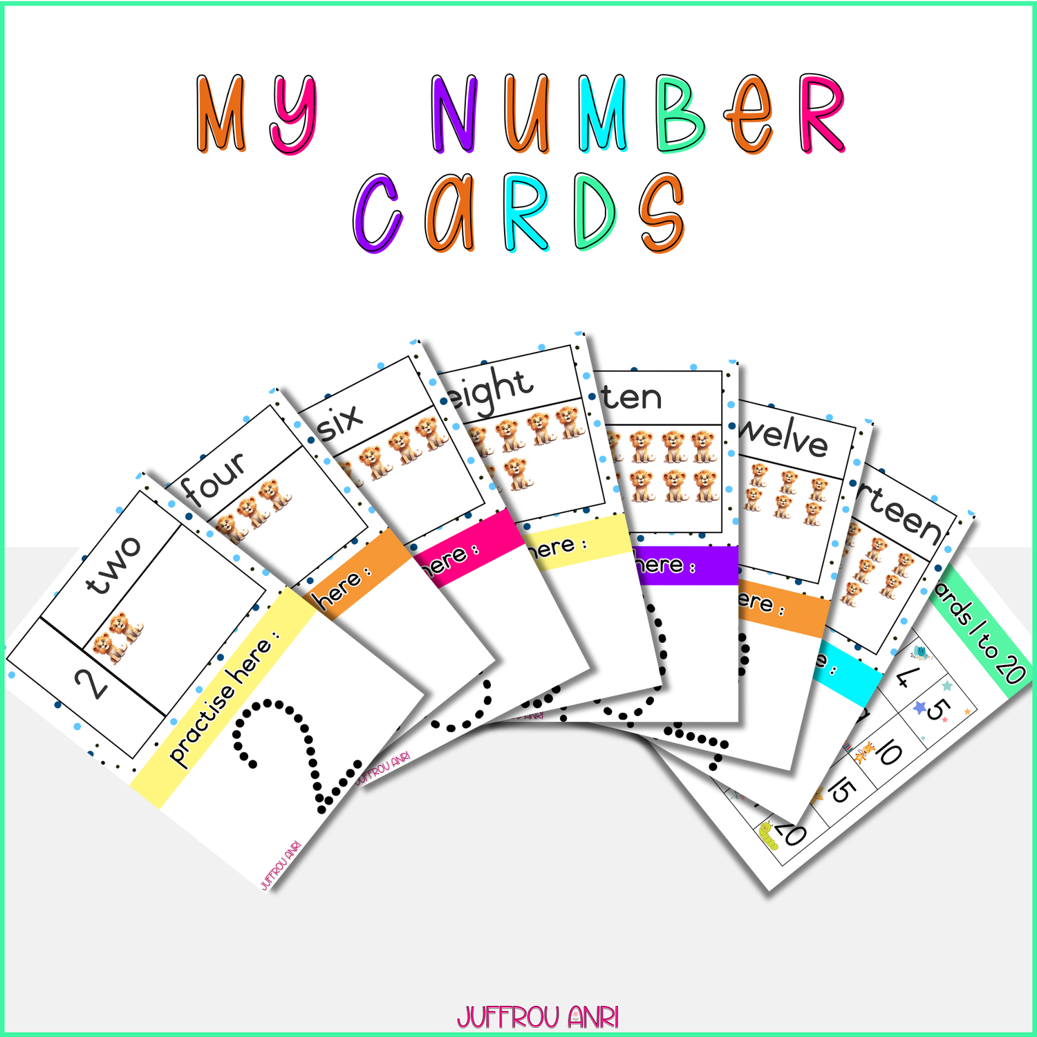 My Number Cards (1-20)