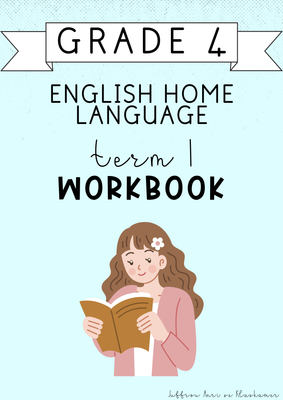 Grade 4 English Home Language Term 1 Workbook (#2025)