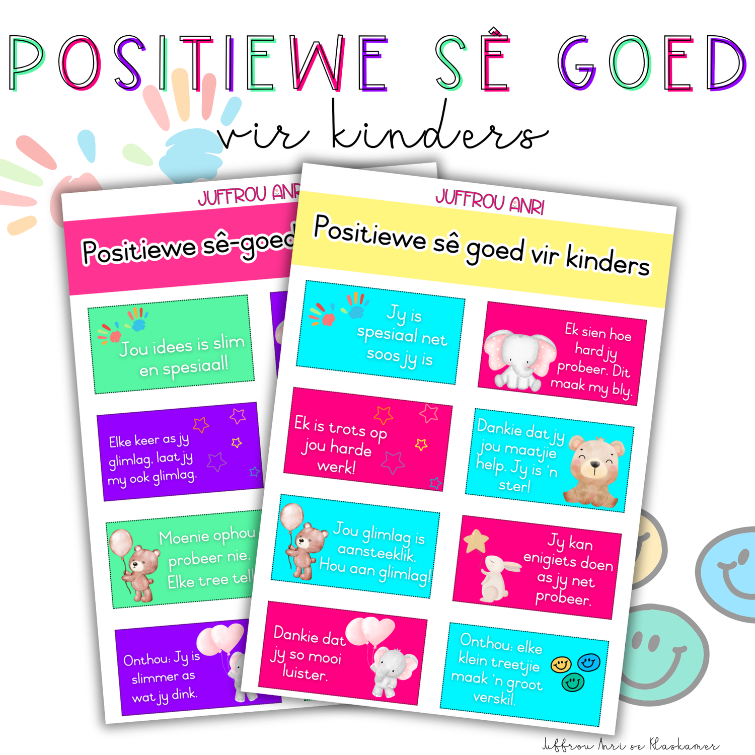 Positiewe sê goed vir Kinders