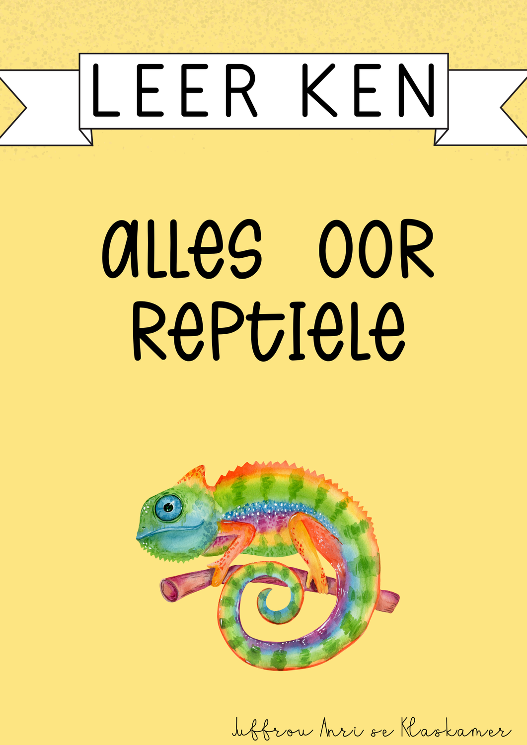 Leer ken reeks: Alles oor ander reptiele