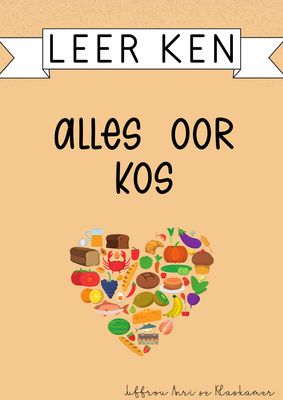 Leer ken reeks: Alles oor kos