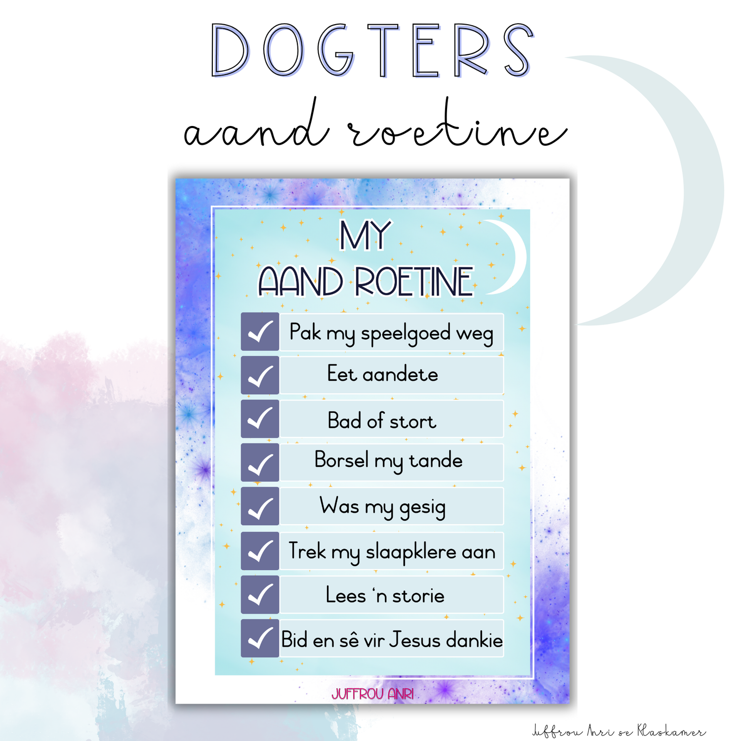 Aand roetine - DOGTERS
