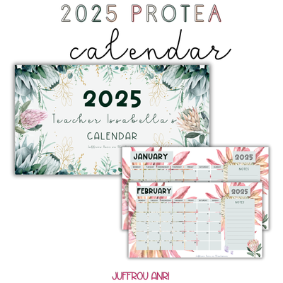 2025 PROTEA CALENDAR