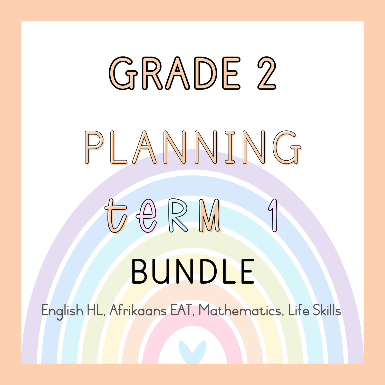 Grade 2 Planning Term 1 Bundle (2025)