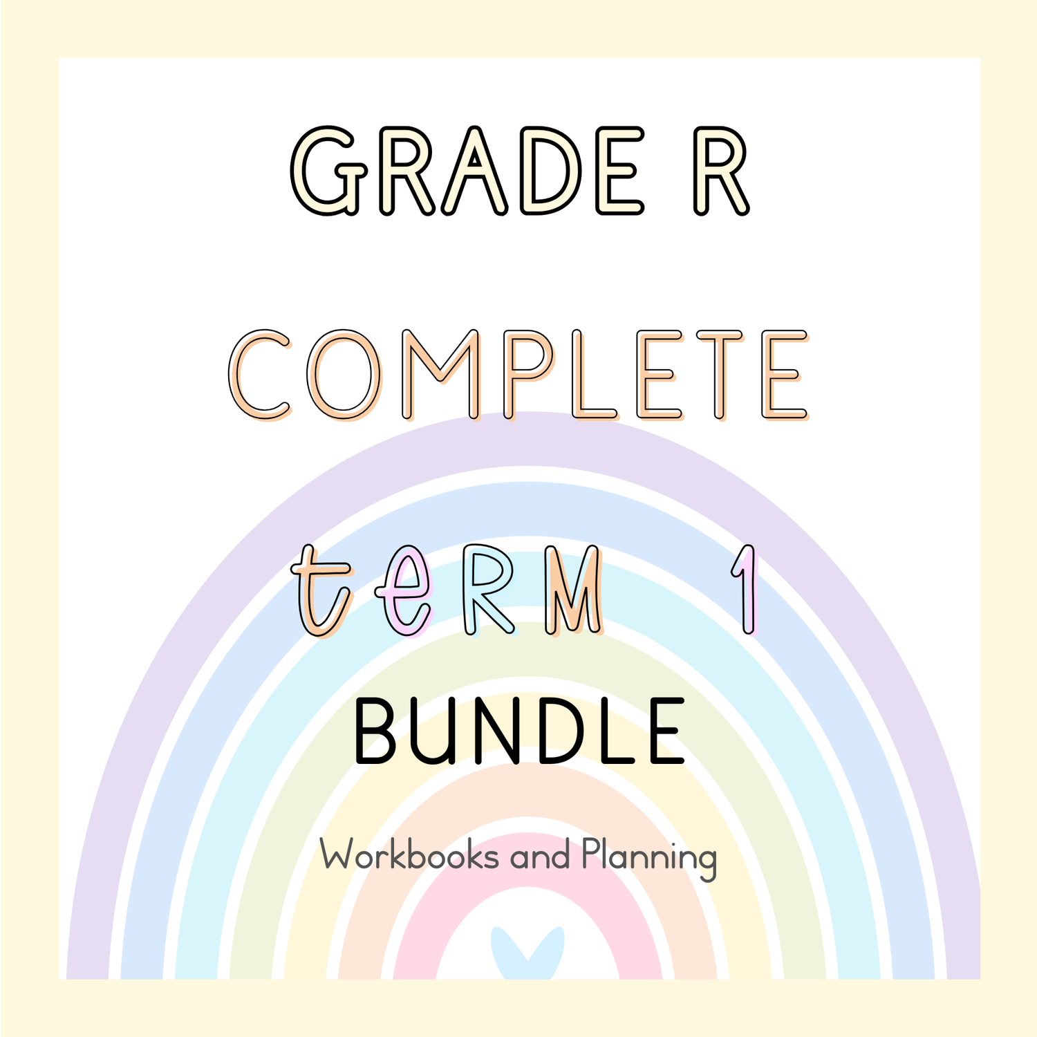 Grade R Complete Term 1 Bundle (2025)