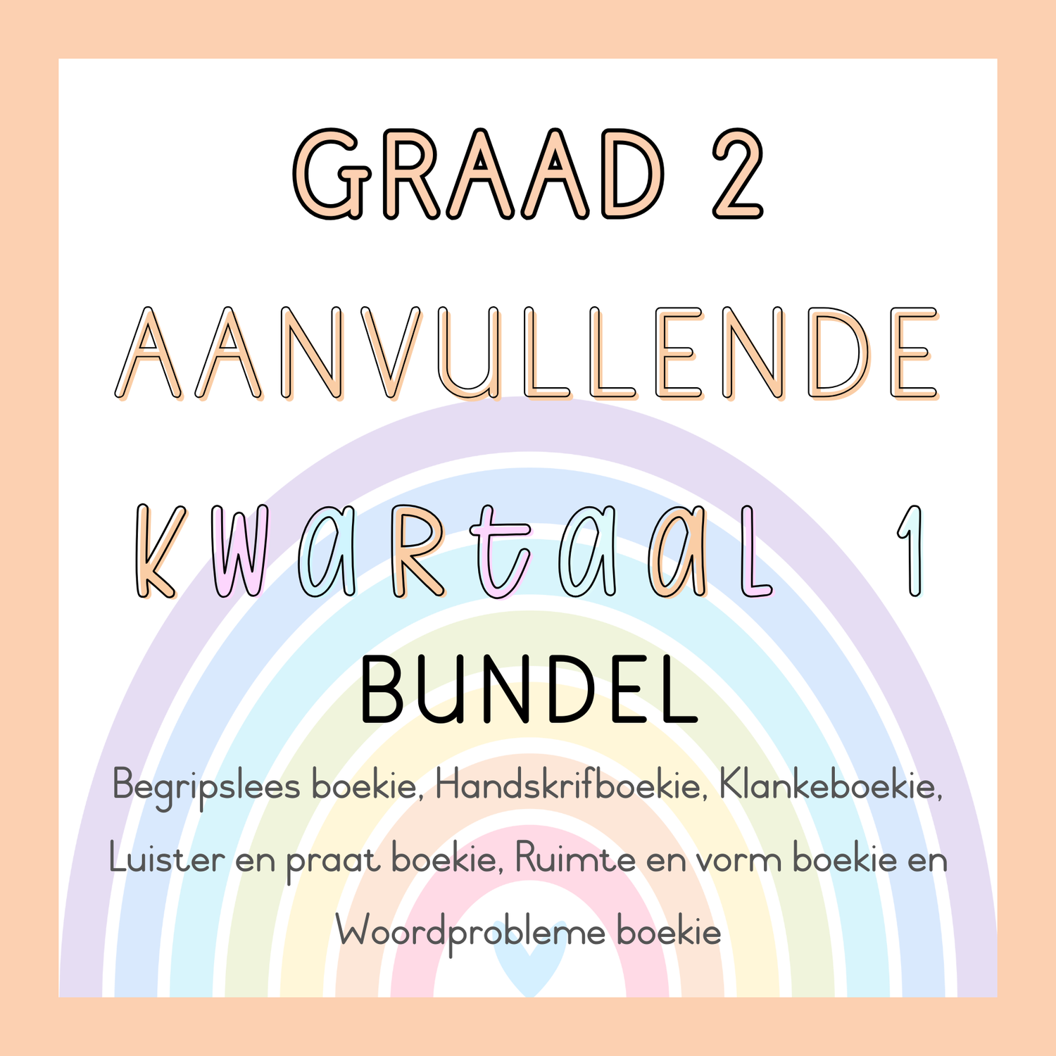 Graad 2 Aanvullende Kwartaal 1 Bundel (2025)