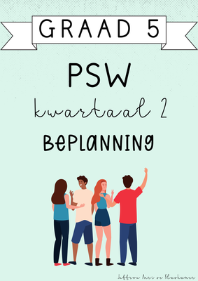 Graad 5 PSW Kwartaal 2 Beplanning (2025)