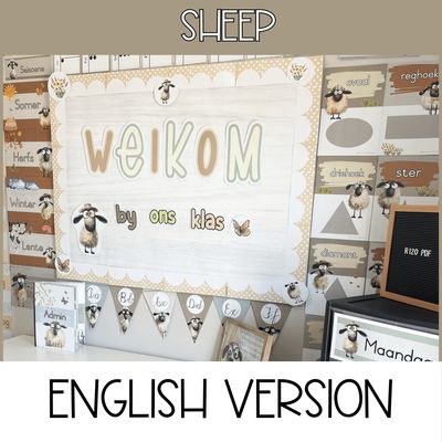 SHEEP CLASS THEME - ENGLISH VERSION