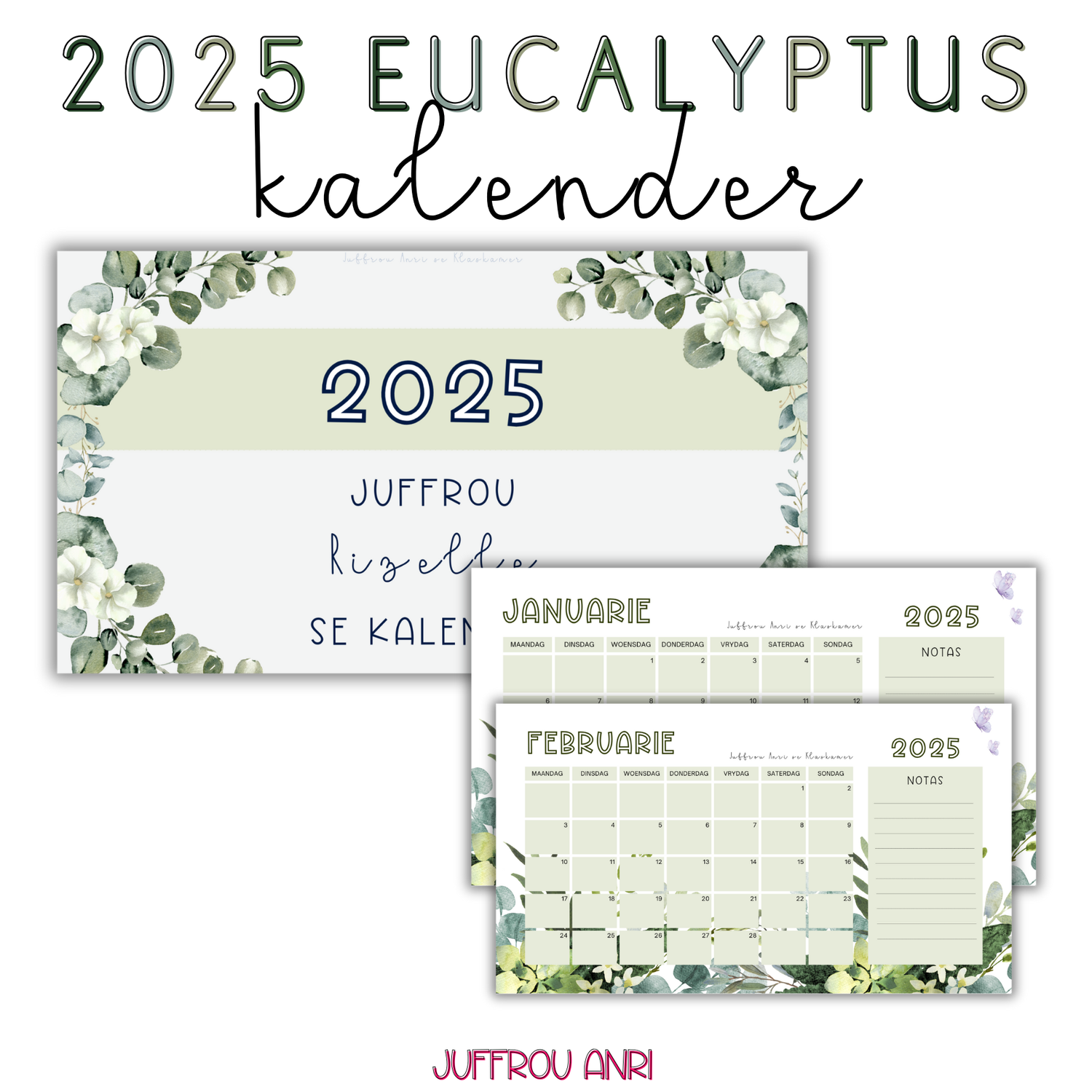 2025 EUCALYPTUS KALENDER