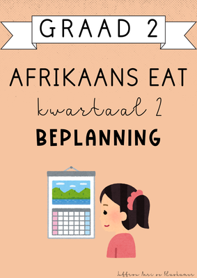 Graad 2 Afrikaans EAT Kwartaal 2 Beplanning (2025)