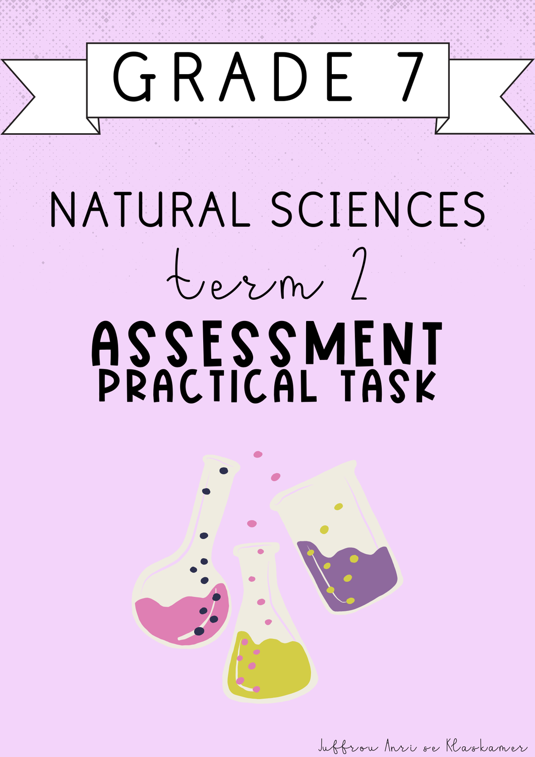Grade 7 Natural Sciences Term 2 Assessment [Practical task] (2025)
