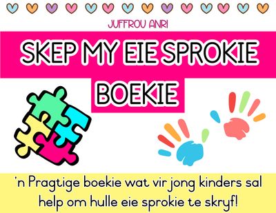Skep jou eie sprokie-boekie