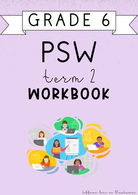 Grade 6 PSW Term 2 Workbook (2025)