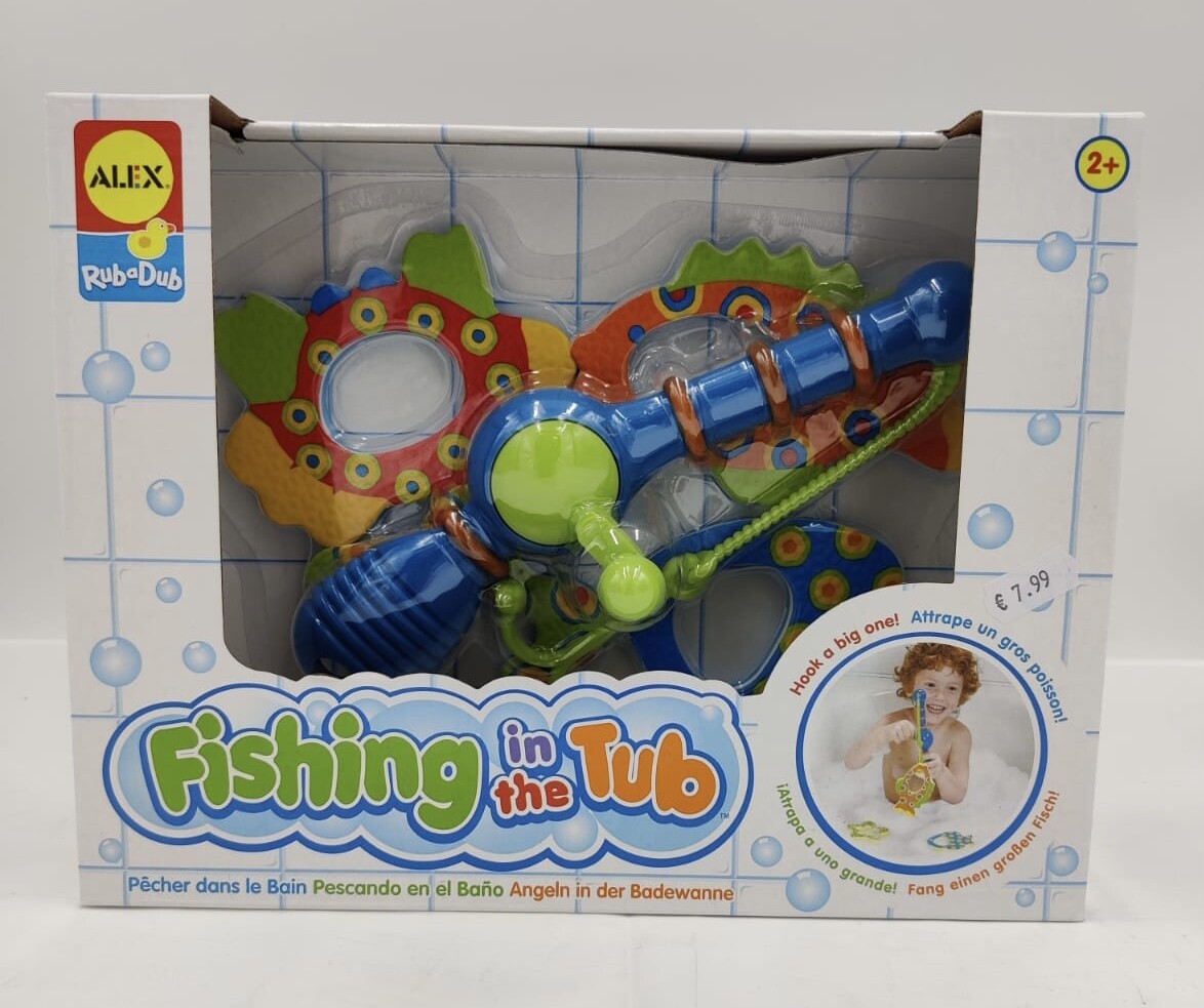 Fishing in The Tub bath toy set with fishing rod and floating fish​

