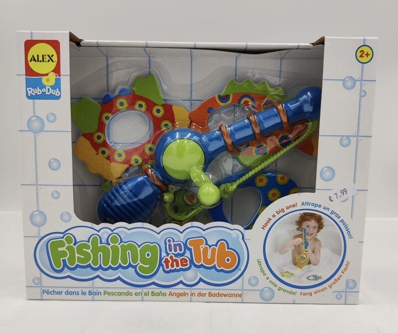 Fishing in The Tub bath toy set with fishing rod and floating fish​

