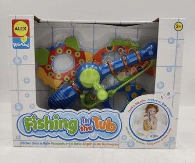 Fishing in The Tub bath toy set with fishing rod and floating fish​

