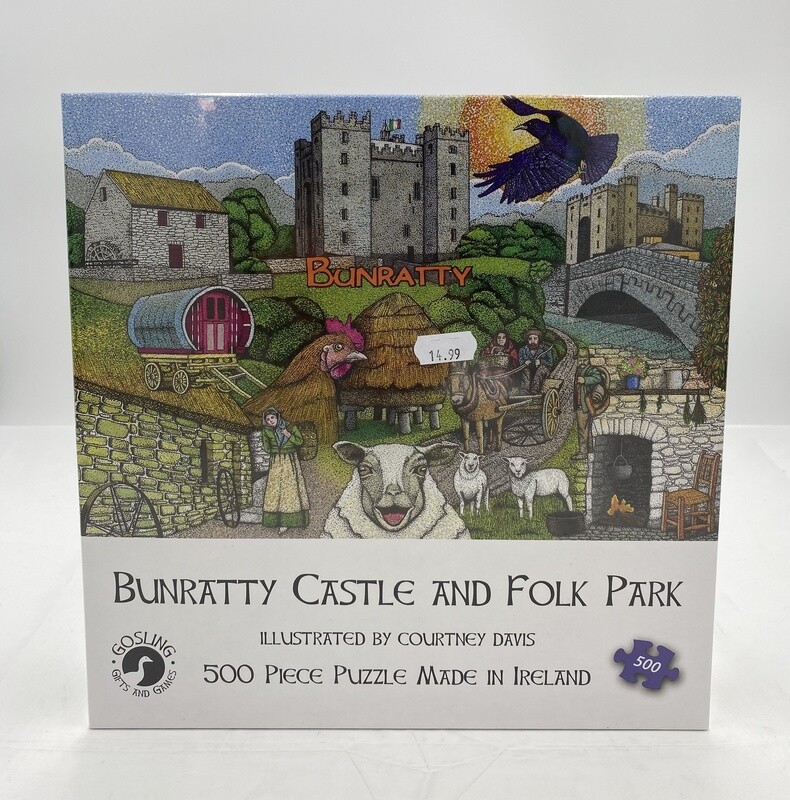Gosling Jigsaw - Bunratty Castle & Folk Park 500