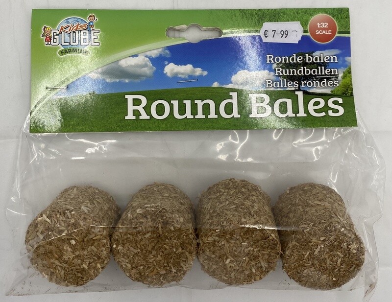 Kids Globe Set of Round Bales for 1:32 Scale Farm Toys

