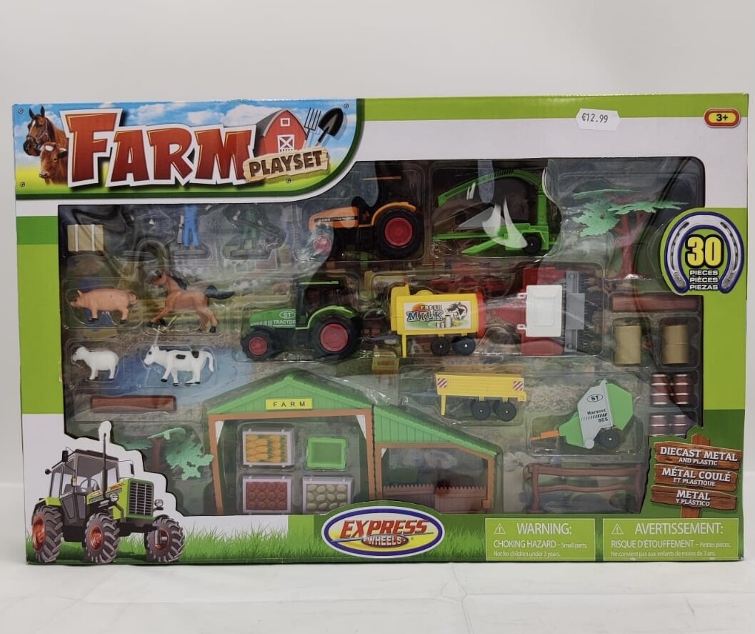 Express Wheels 50 pc Farm Playset