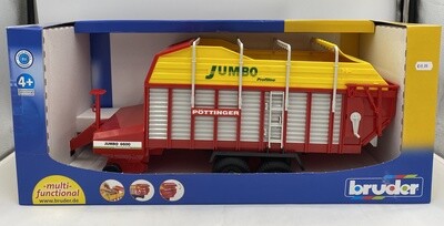 Bruder 02214 Pottinger Jumbo 6600 Forage Trailer – 1:16 Scale Model


