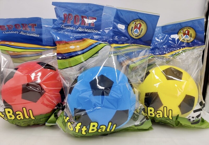 Soft Foam Soccer Ball - Assorted