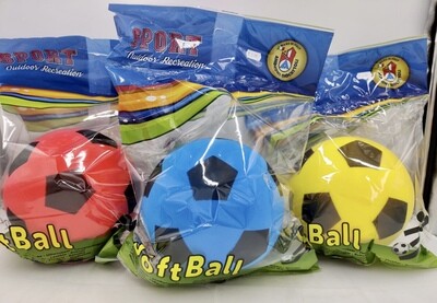 Soft Foam Soccer Ball - Assorted