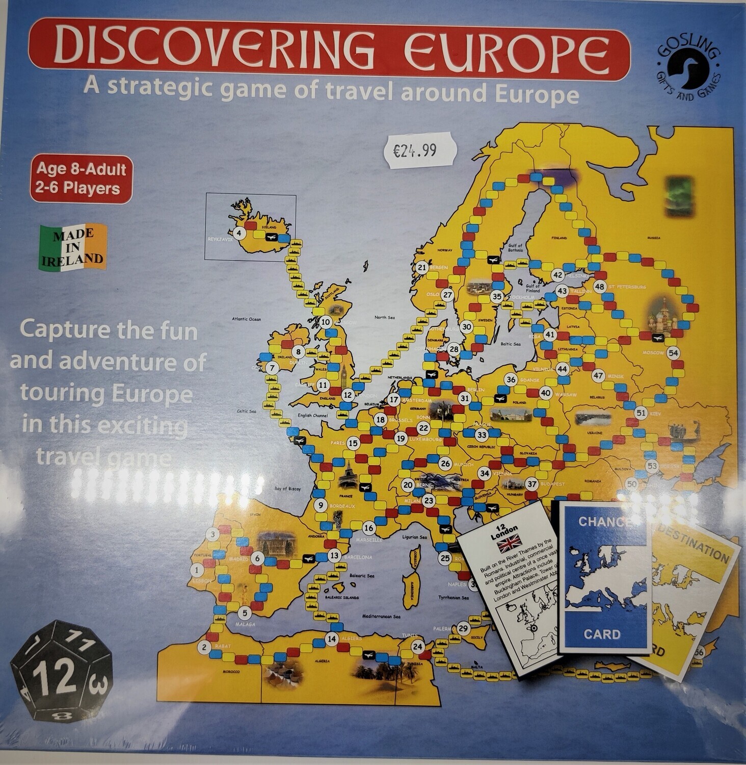 Gosling Discovering Europe Strategy Game