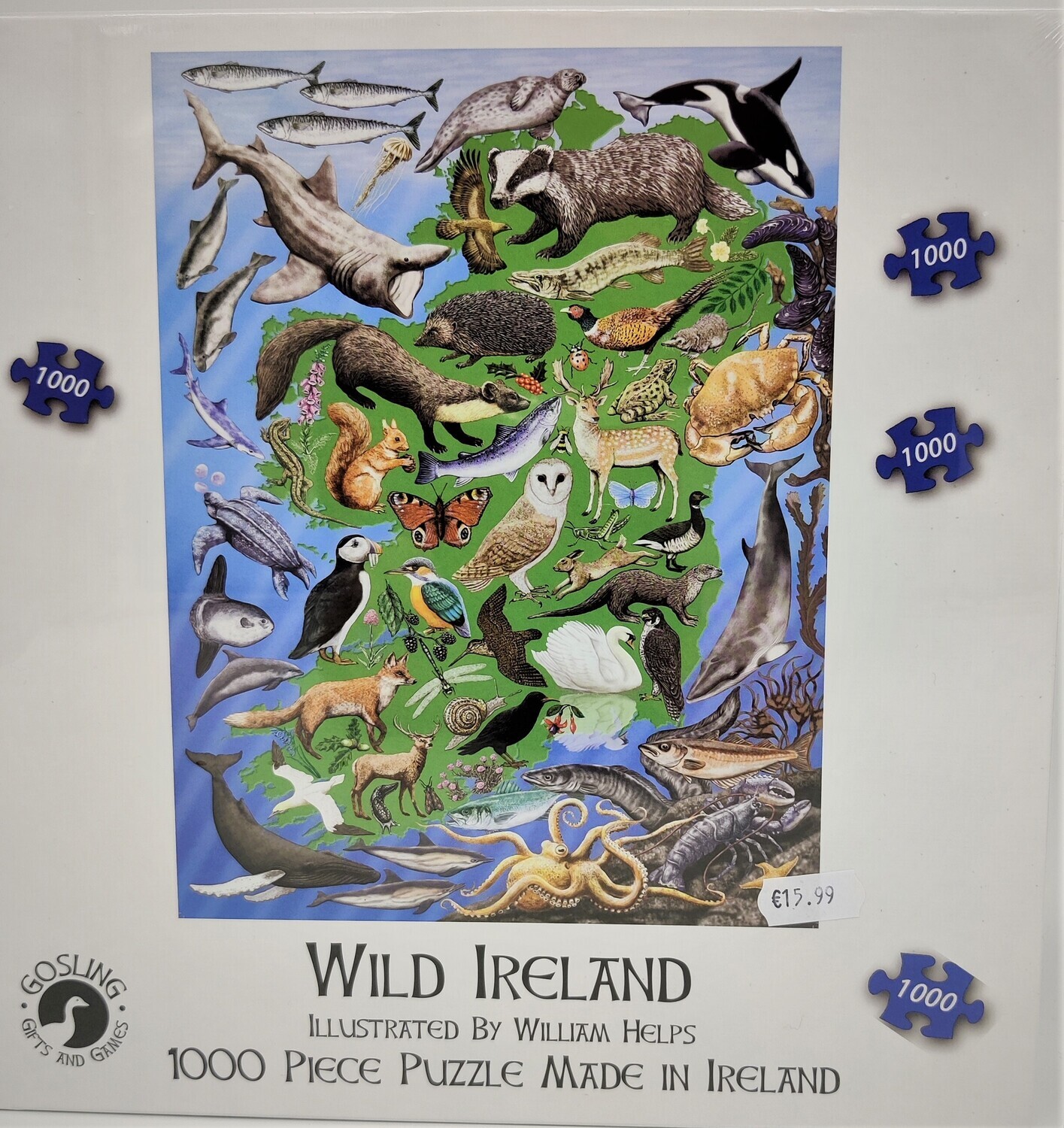 Gosling Wild Ireland 1,000 Pc Jigsaw Puzzle