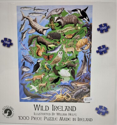 Gosling Wild Ireland 1,000 Pc Jigsaw Puzzle