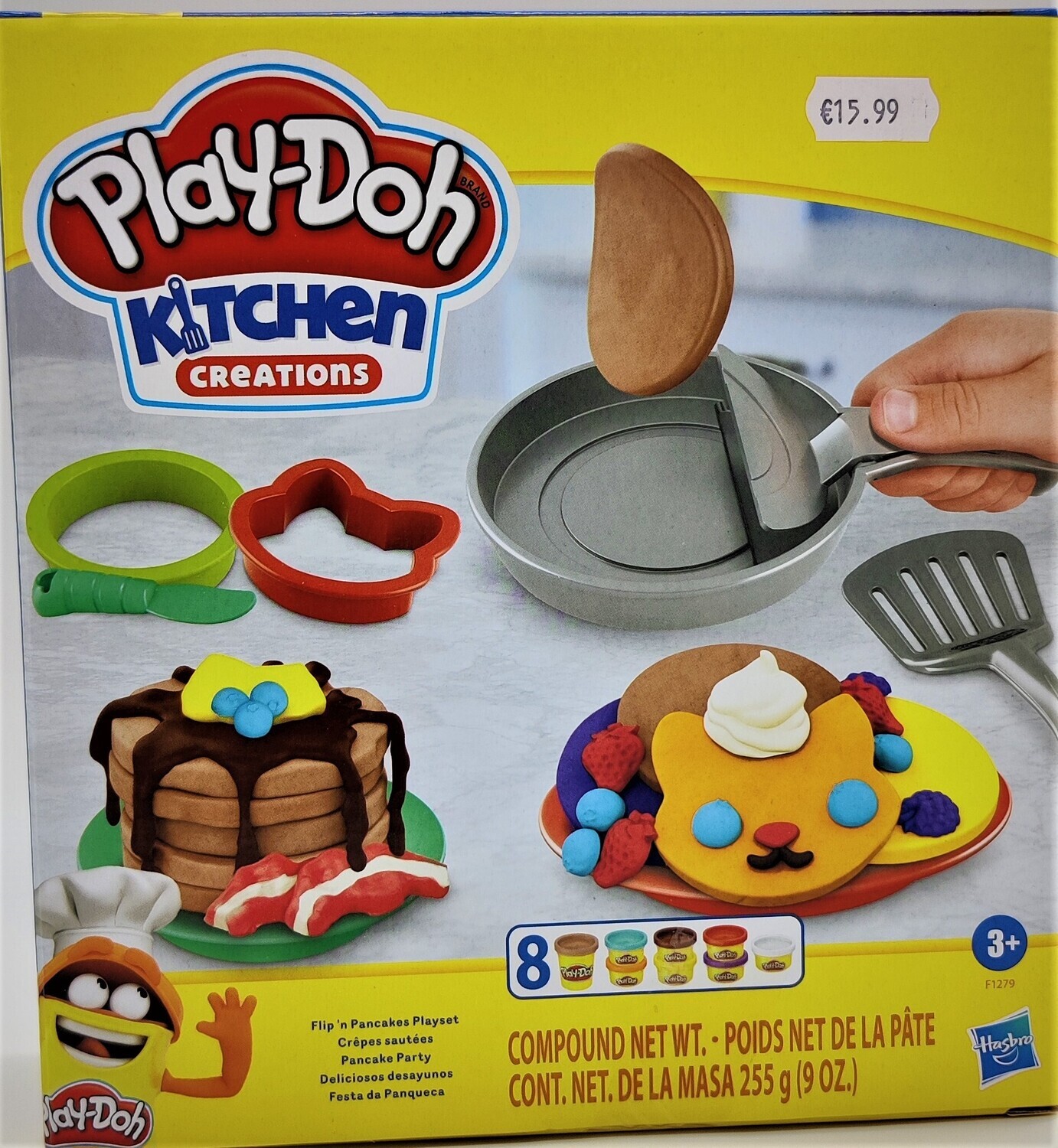 Play Doh Kitchen Creations Flip n Pancake Playset