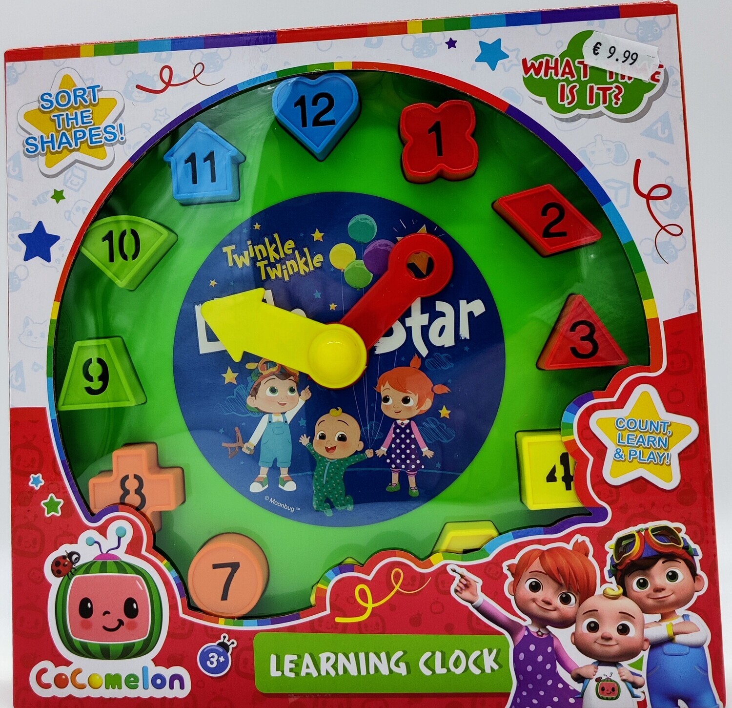 Cocomelon Learning Clock