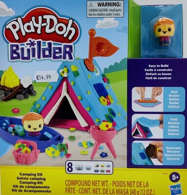 Play Doh Builder Camping Kit