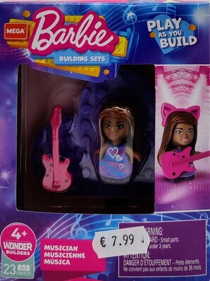 Barbie Building Sets – Variety of Figures – Creative playsets for kids.

