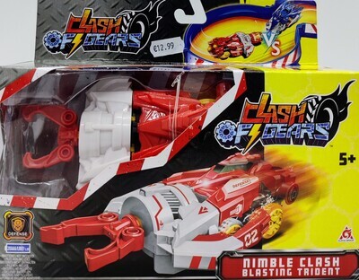 Clash of Gears Nimble Clash Blasting Trident – Action Toy

