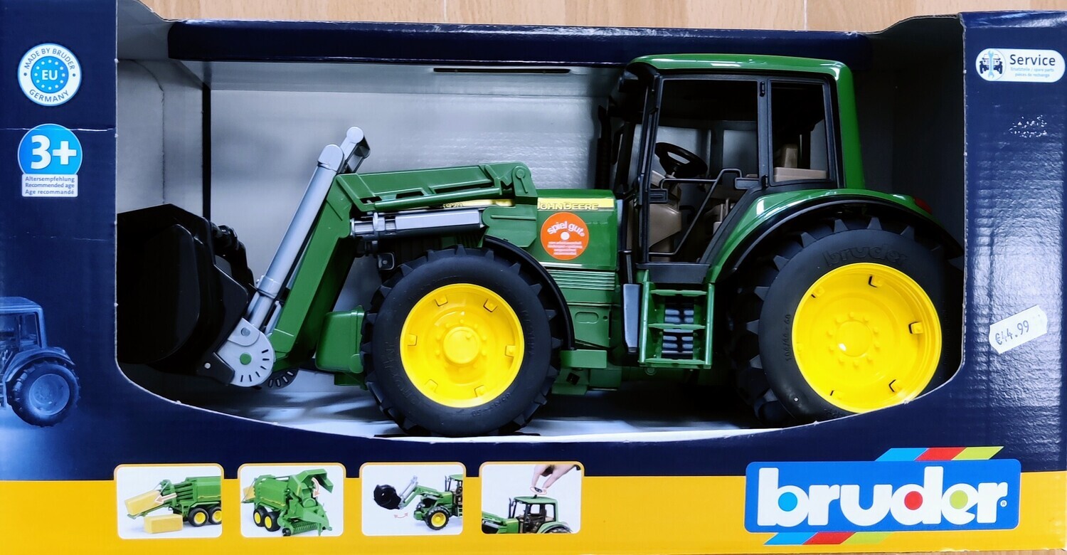 Bruder John Deere 6920 Tractor with Front Loader – 1:16 Scale Model

