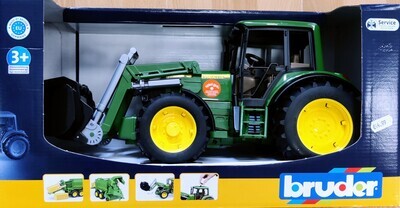 Bruder John Deere 6920 Tractor with Front Loader – 1:16 Scale Model

