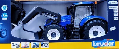 Bruder 3121 New Holland T7 315 with Front Loader