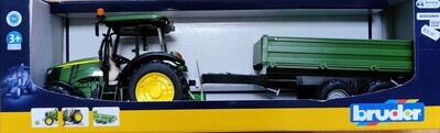 Bruder 2108 John Deere 51 15M with Tipping Trailer