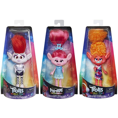 Trolls World Tour Styling Doll Suki and Poppy