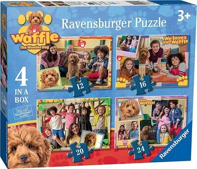 Waffle the Dog Ravensburger Puzzle 4 X 42pc