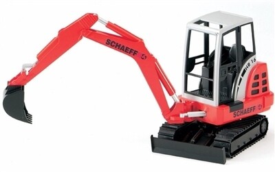 Bruder Schaeffer Compact Loader 02190 – 1:16 Scale Model

