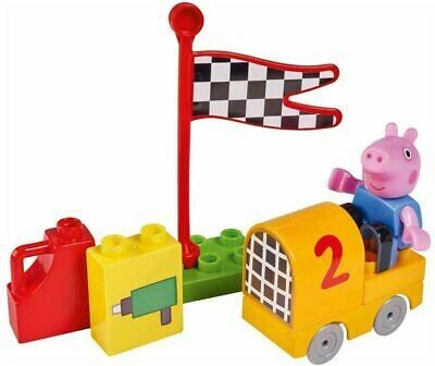 Big Bloxx Peppa Pig Starter Set – Colorful Building Blocks and Peppa Pig Figure

