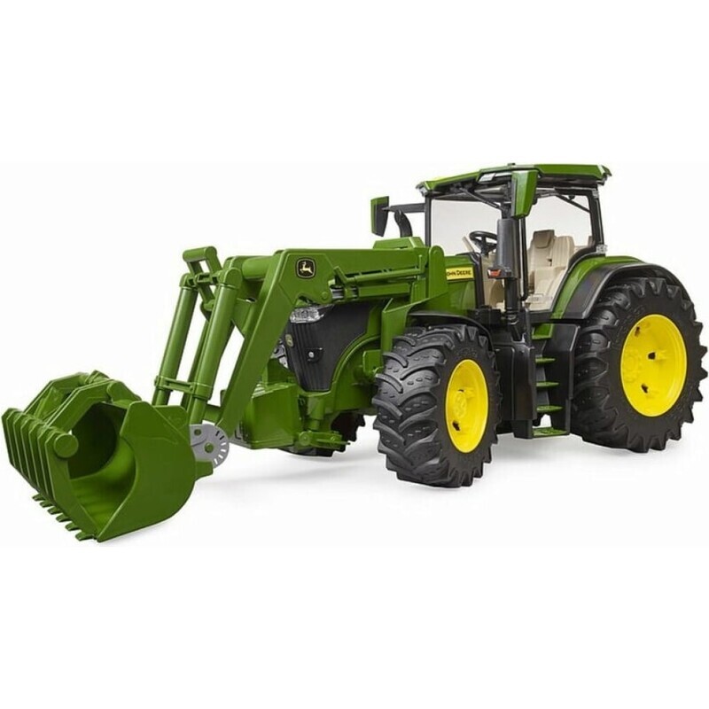 Bruder 3151 John Deere 7R 350 Tractor with Front Loader – 1:16 Scale Model

