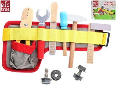 Big Tree Tool Belt with Wooden Tools