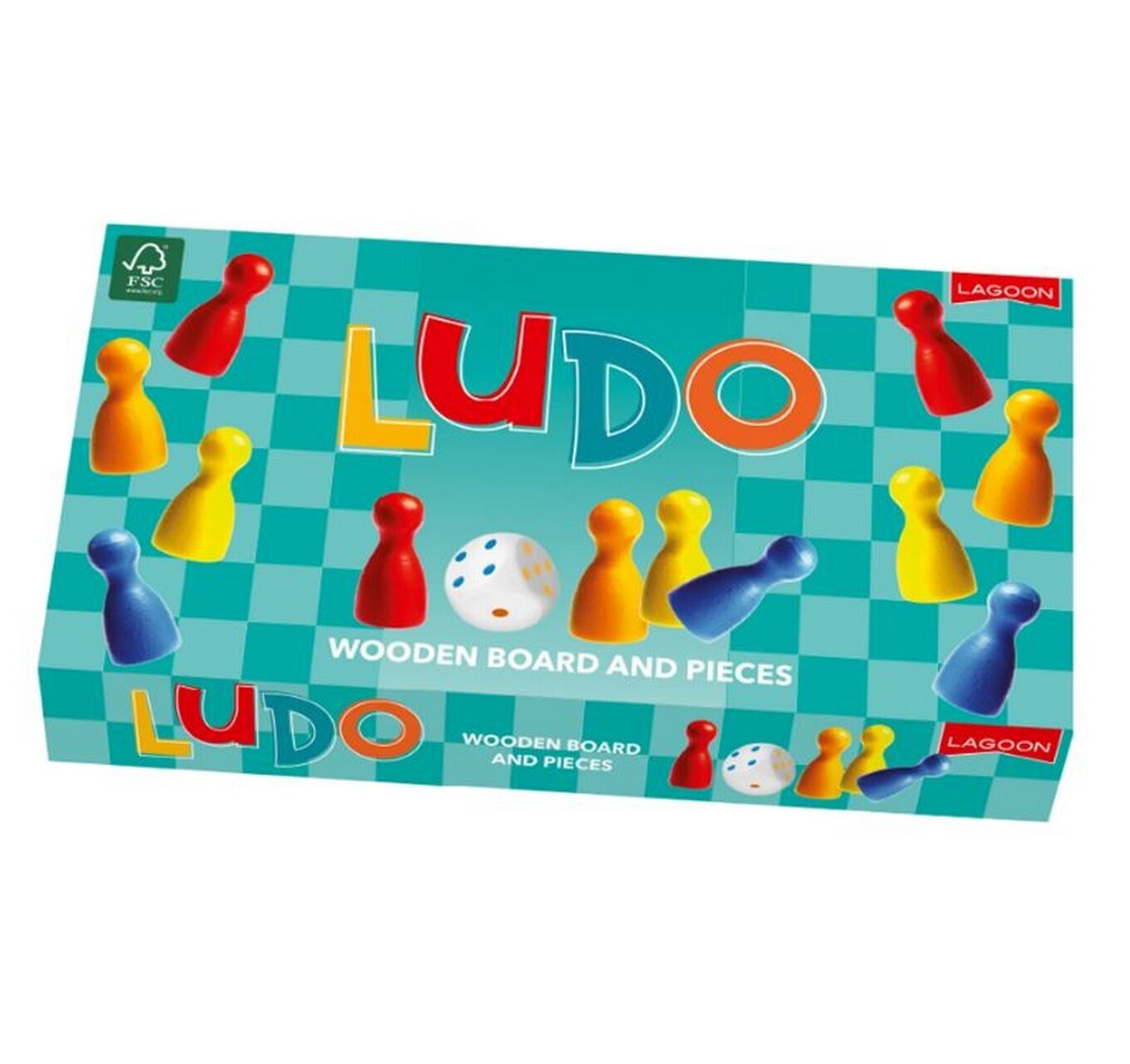 Lagoon Wooden Ludo