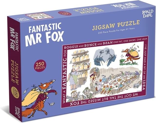Ronald Dahl Jigsaws The Fantastic Mr Fox 250pc