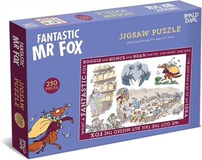 Ronald Dahl Jigsaws The Fantastic Mr Fox 250pc