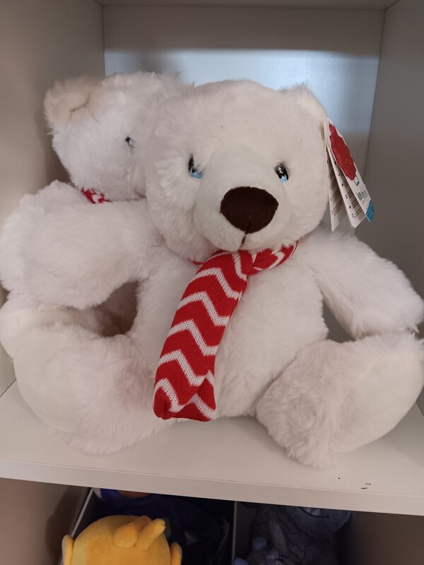 Keel Teddy with scarf 25cm