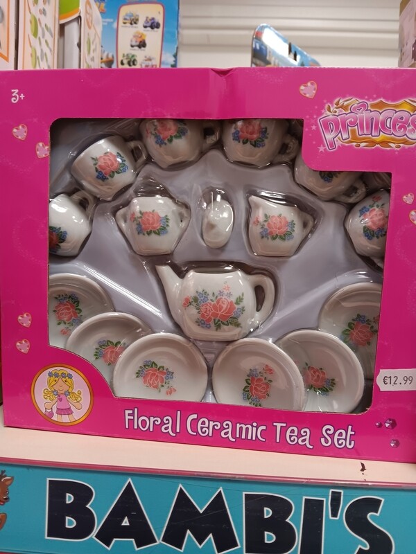 Princess Floral tea set