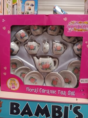 Princess Floral tea set